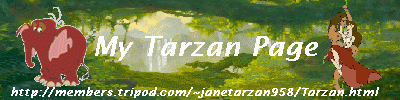 My Tarzan Page