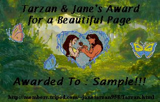Tarzan Award